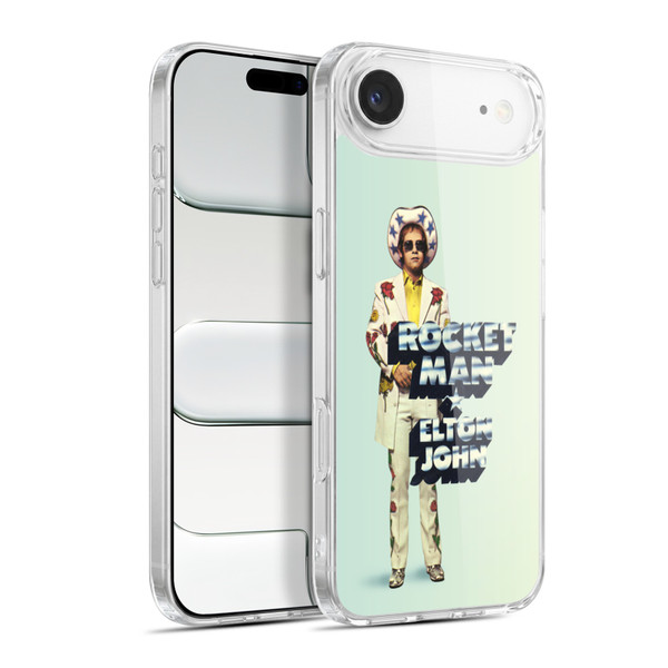 Elton John Artwork Rocket Man Single Soft Gel Case for Apple iPhone 17 Air