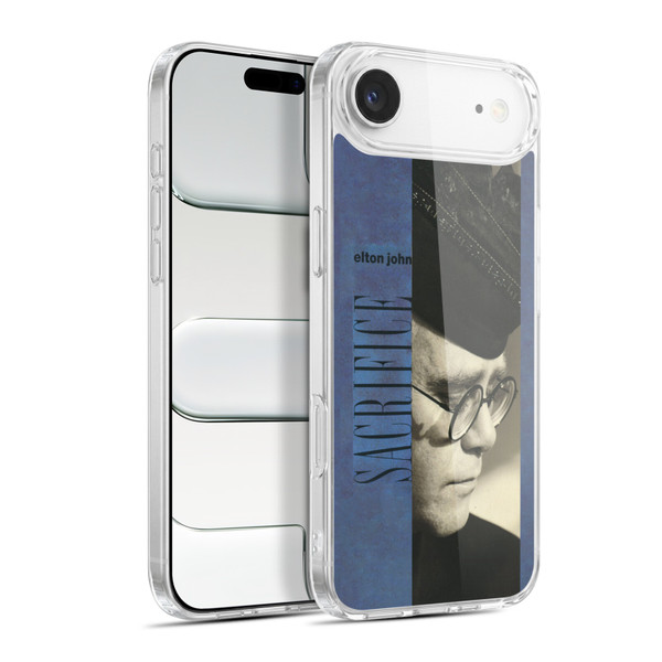 Elton John Artwork Sacrifice Single Soft Gel Case for Apple iPhone 17 Air