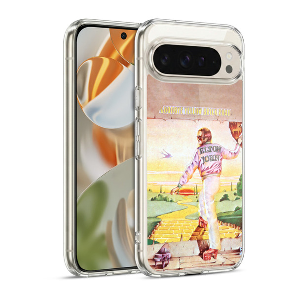 Elton John Artwork GBYR Album Soft Gel Case for Google Pixel 9 / Pixel 9 Pro
