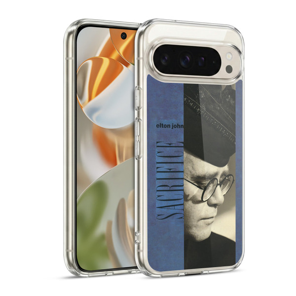 Elton John Artwork Sacrifice Single Soft Gel Case for Google Pixel 9 / Pixel 9 Pro