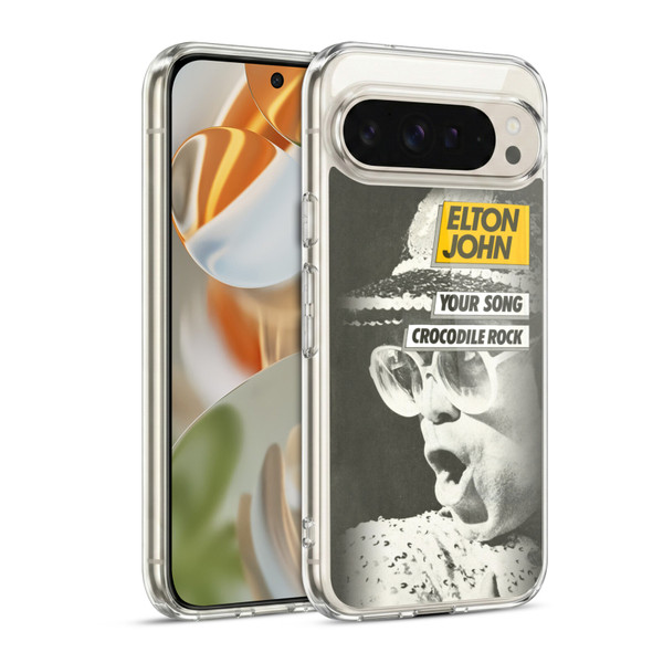 Elton John Artwork Your Song Single Soft Gel Case for Google Pixel 9 / Pixel 9 Pro