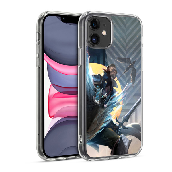 EA Bioware Dragon Age The Veilguard Graphics Davrin Soft Gel Case for Apple iPhone 11