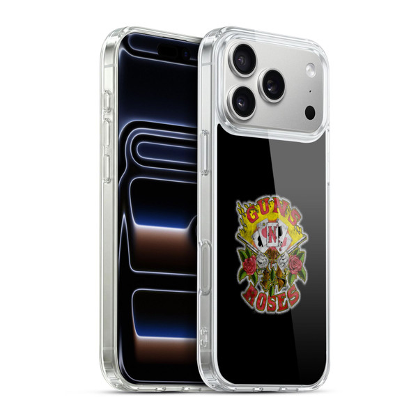 Guns N' Roses Band Art Cards Soft Gel Case for Apple iPhone 17 Pro Max