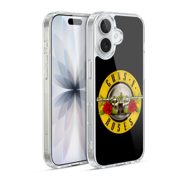 Guns N' Roses Key Art Bullet Logo Soft Gel Case for Apple iPhone 17