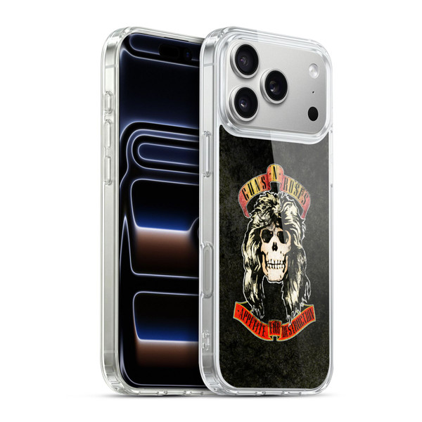 Guns N' Roses Vintage Adler Soft Gel Case for Apple iPhone 17 Pro Max