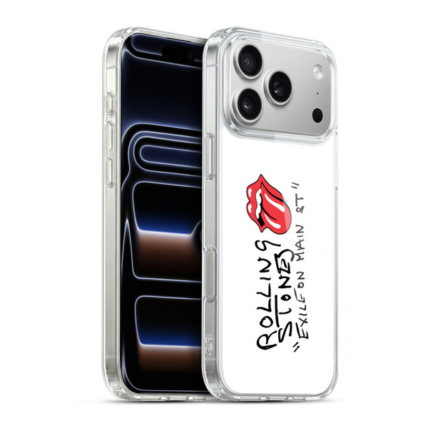 The Rolling Stones Albums Exile On Main St. Soft Gel Case for Apple iPhone 17 Pro Max