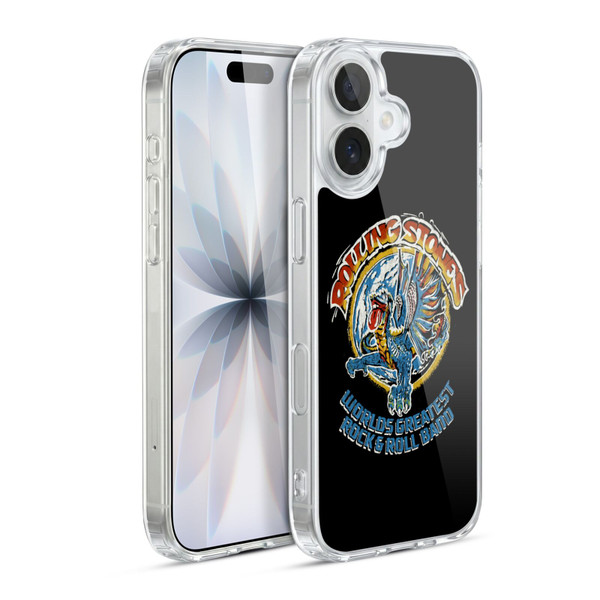 The Rolling Stones Graphics Greatest Rock And Roll Band Soft Gel Case for Apple iPhone 17
