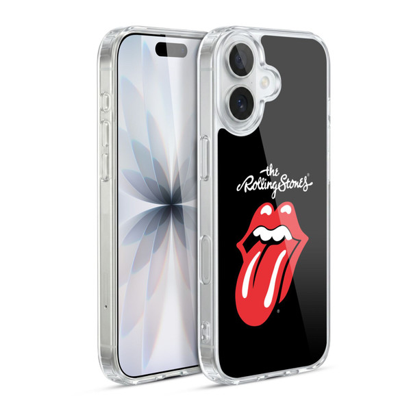 The Rolling Stones Key Art Tongue Classic Soft Gel Case for Apple iPhone 17