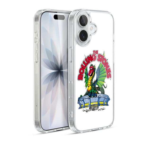The Rolling Stones Key Art Dragon Soft Gel Case for Apple iPhone 17
