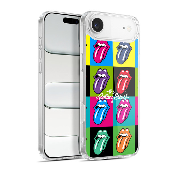 The Rolling Stones Licks Collection Pop Art 1 Soft Gel Case for Apple iPhone 17 Air