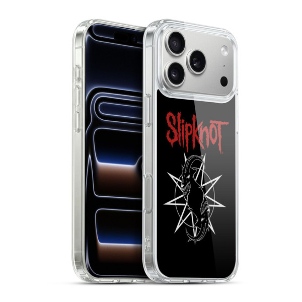 Slipknot Key Art Goat Logo Soft Gel Case for Apple iPhone 17 Pro Max