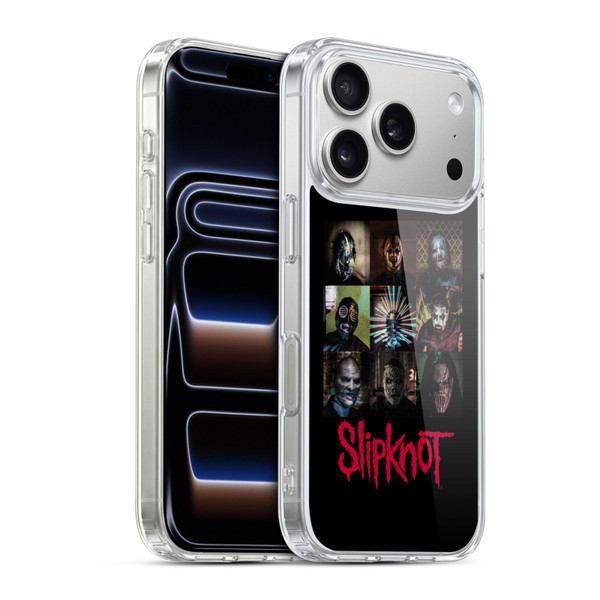 Slipknot Key Art Blocks Soft Gel Case for Apple iPhone 17 Pro