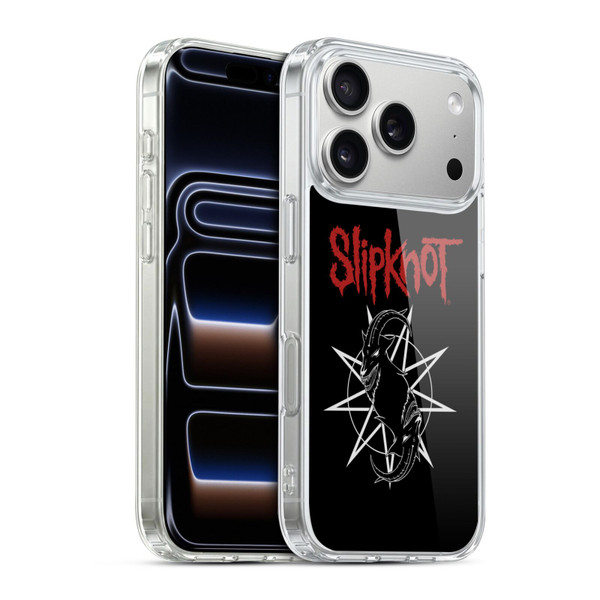 Slipknot Key Art Goat Logo Soft Gel Case for Apple iPhone 17 Pro