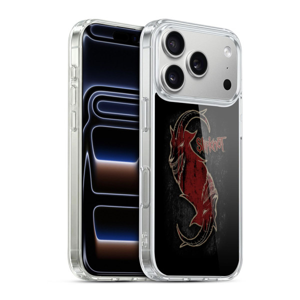 Slipknot Key Art Red Goat Soft Gel Case for Apple iPhone 17 Pro