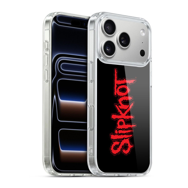 Slipknot Key Art Text Soft Gel Case for Apple iPhone 17 Pro