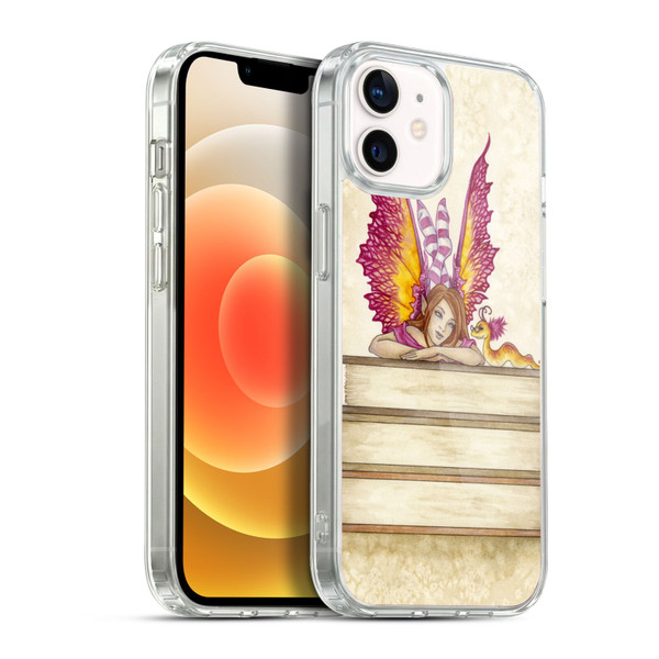 Amy Brown Lovely Fairies Pink Pixie Soft Gel Case for Apple iPhone 12 / iPhone 12 Pro & MagSafe