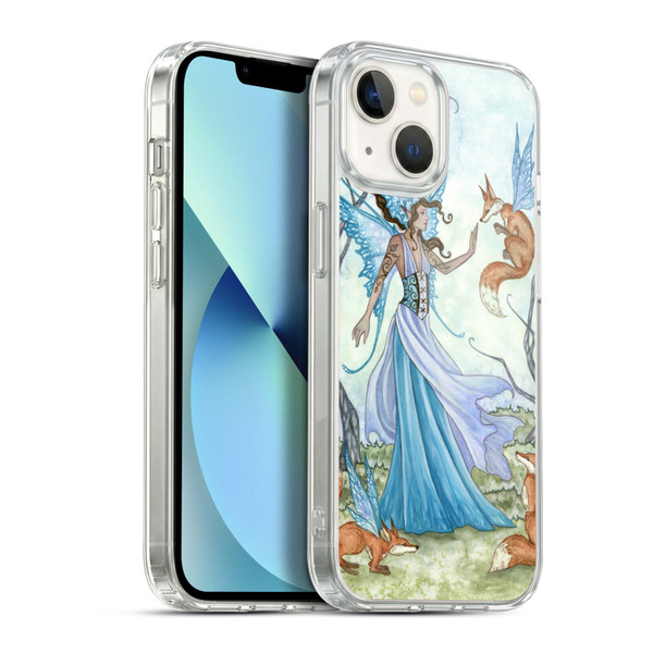 Amy Brown Lovely Fairies Enchanted Encounter Soft Gel Case for Apple iPhone 13