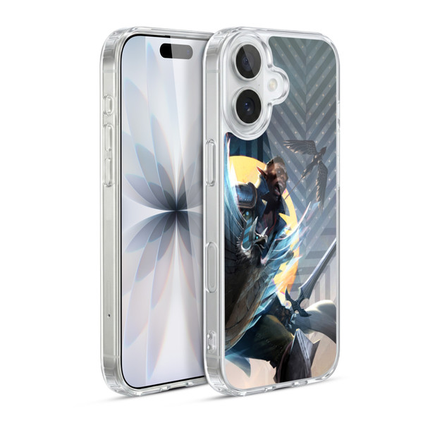 EA Bioware Dragon Age The Veilguard Graphics Davrin Soft Gel Case for Apple iPhone 17