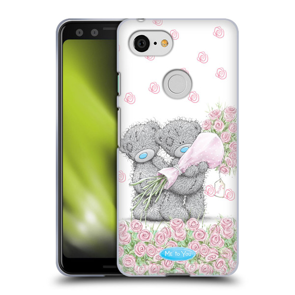 Me To You ALL About Love Pink Roses Soft Gel Case for Google Pixel 3