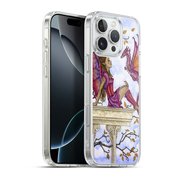 Amy Brown Lovely Fairies Purple Pixie Soft Gel Case for Apple iPhone 16 Pro Max & MagSafe