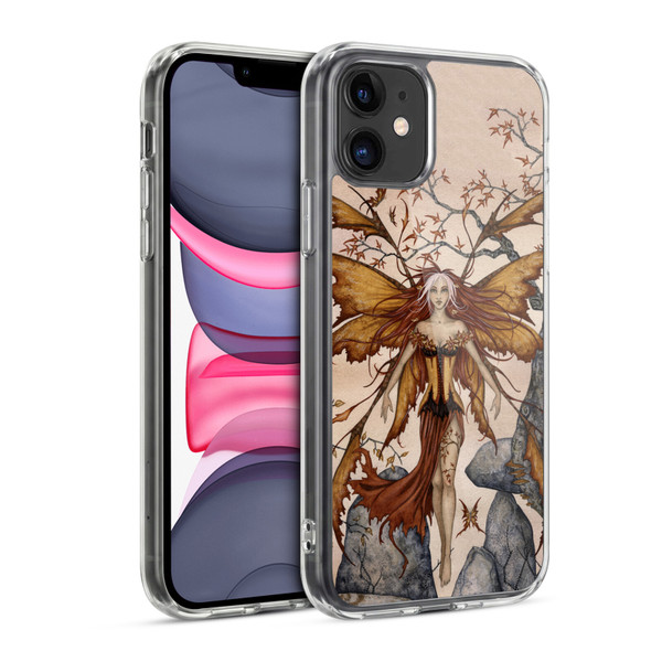 Amy Brown Pixies Autumn Soft Gel Case for Apple iPhone 11