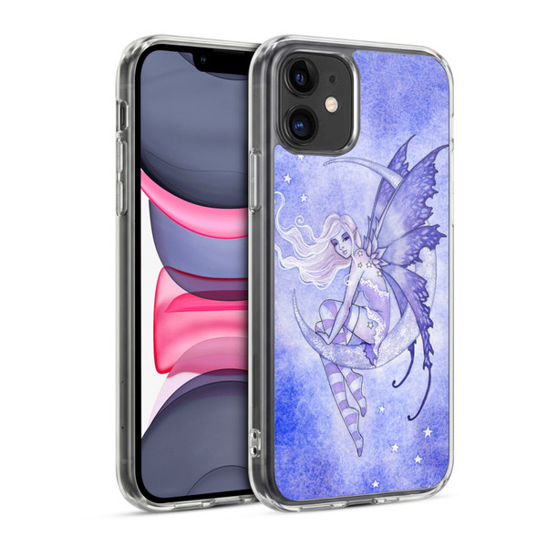 Amy Brown Pixies Moon Fae Soft Gel Case for Apple iPhone 11