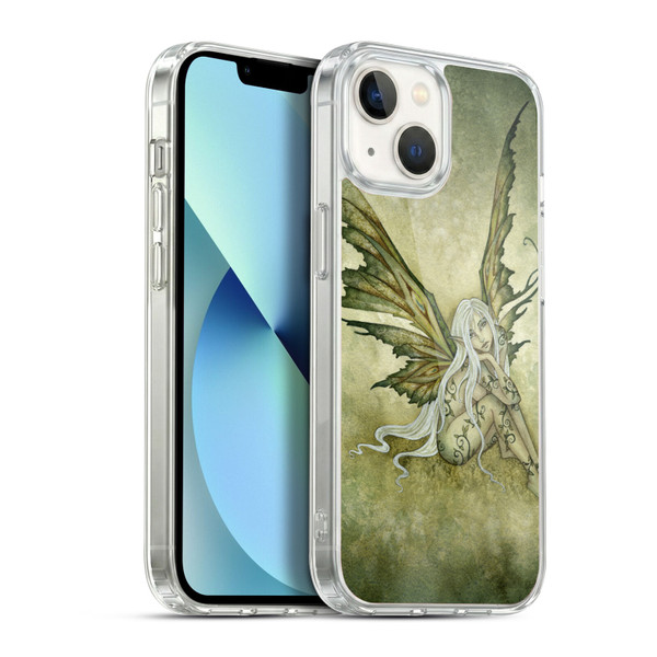 Amy Brown Pixies Greensprite Soft Gel Case for Apple iPhone 13