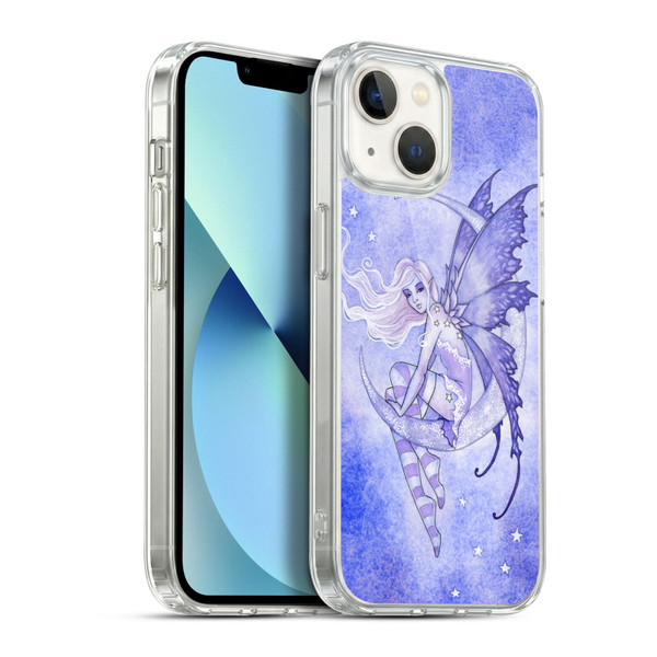 Amy Brown Pixies Moon Fae Soft Gel Case for Apple iPhone 13