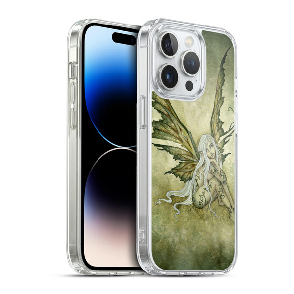 Amy Brown Pixies Greensprite Soft Gel Case for Apple iPhone 13 Pro & MagSafe