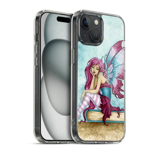 Amy Brown Pixies Young Soft Gel Case for Apple iPhone 15 & MagSafe