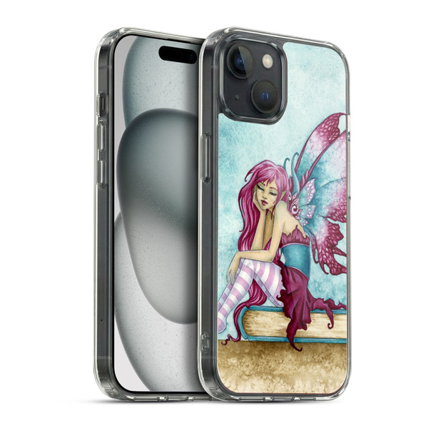 Amy Brown Pixies Young Soft Gel Case for Apple iPhone 15 Plus & MagSafe