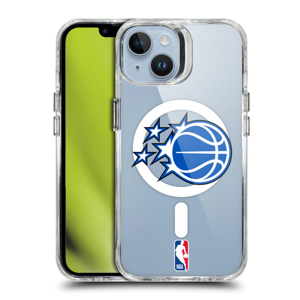 NBA Orlando Magic Logo Blue Ball SHOCKPROOF BUMPER CASE COMPATIBLE WITH Apple iPhone 14 & MAGSAFE