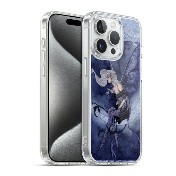 Amy Brown Pixies Moonsprite Soft Gel Case for Apple iPhone 15 Pro & MagSafe