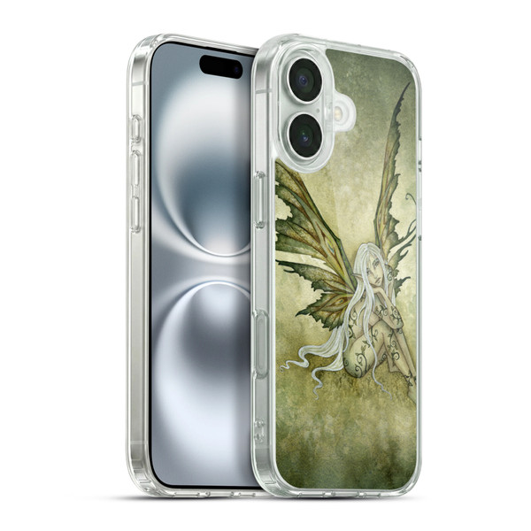 Amy Brown Pixies Greensprite Soft Gel Case for Apple iPhone 16 Plus & MagSafe