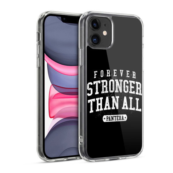 Pantera Art Stronger Than All Soft Gel Case for Apple iPhone 11