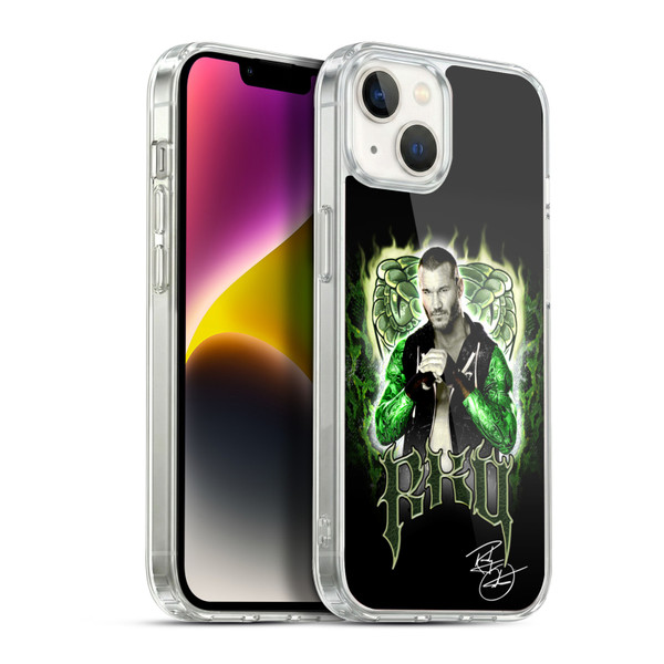 WWE Randy Orton RKO Image Soft Gel Case for Apple iPhone 14 Plus & MagSafe