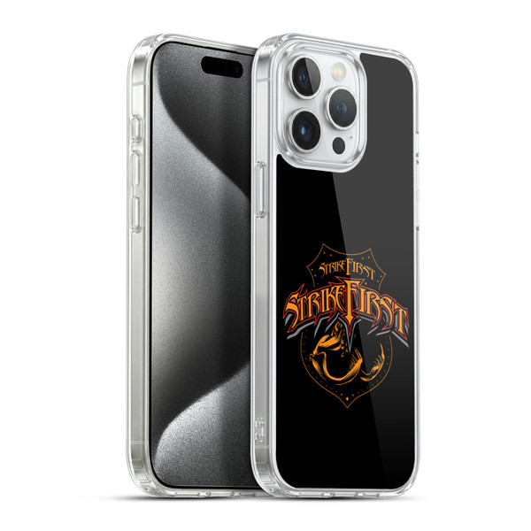 WWE Randy Orton Strike First 2 Soft Gel Case for Apple iPhone 15 Pro Max & MagSafe