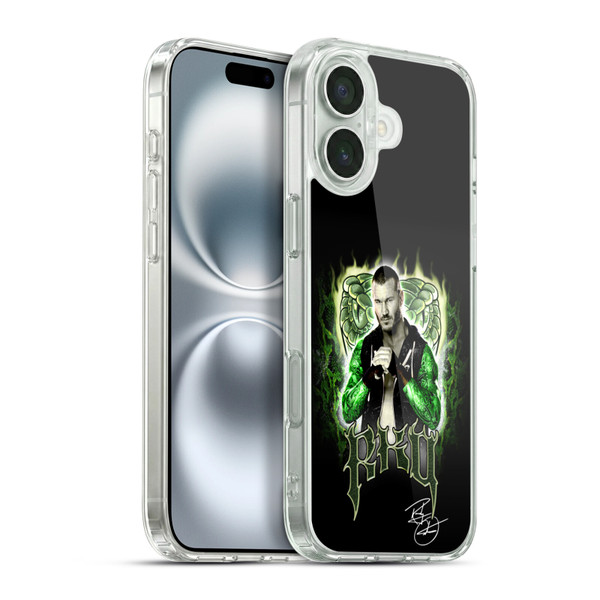 WWE Randy Orton RKO Image Soft Gel Case for Apple iPhone 16 Plus & MagSafe