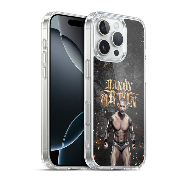 WWE Randy Orton LED Image Soft Gel Case for Apple iPhone 16 Pro & MagSafe