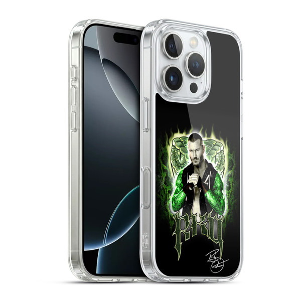 WWE Randy Orton RKO Image Soft Gel Case for Apple iPhone 16 Pro & MagSafe