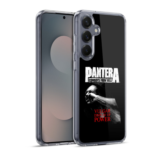 Pantera Art Vulgar Soft Gel Case for Samsung Galaxy S25+ & MagSafe