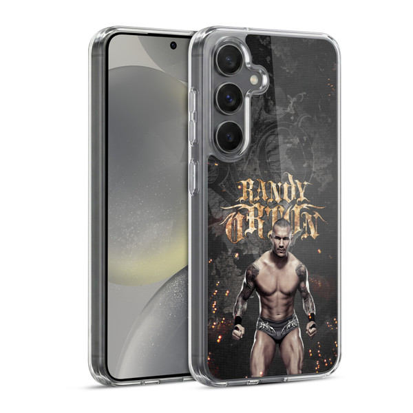 WWE Randy Orton LED Image Soft Gel Case for Samsung Galaxy S24 5G & MagSafe