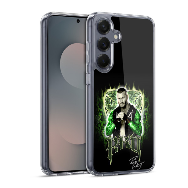 WWE Randy Orton RKO Image Soft Gel Case for Samsung Galaxy S25 & MagSafe