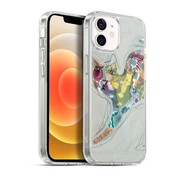 Wyanne Cat Abstract Kitty 2 Soft Gel Case for Apple iPhone 12 / iPhone 12 Pro & MagSafe