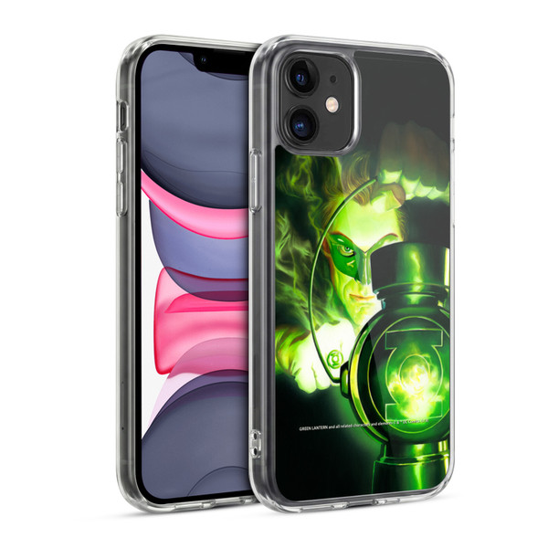 Green Lantern DC Comics Comic Book Covers Portrait Soft Gel Case for Apple iPhone 11