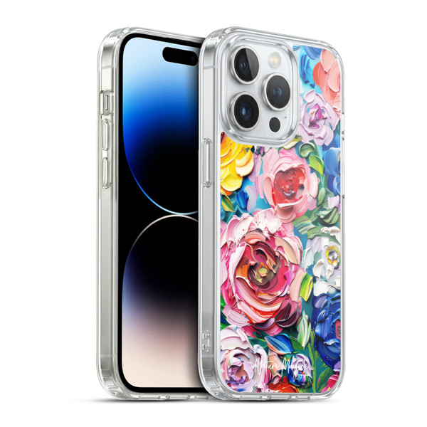 Nature Magick Paint Blobs Bloom Soft Gel Case for Apple iPhone 13 Pro & MagSafe