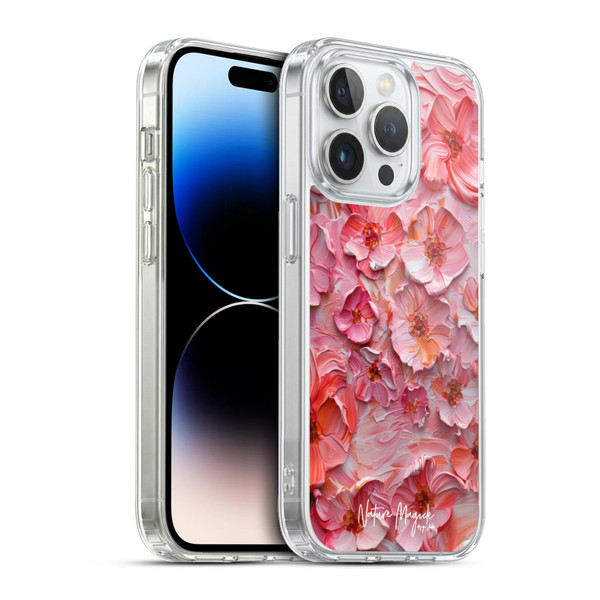 Nature Magick Paint Blobs Poppy Soft Gel Case for Apple iPhone 13 Pro & MagSafe