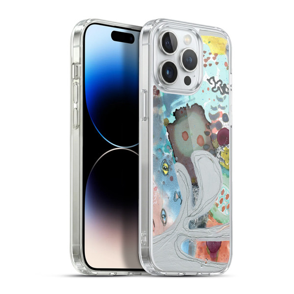 Wyanne Cat Abstract Kitty Soft Gel Case for Apple iPhone 13 Pro Max & MagSafe