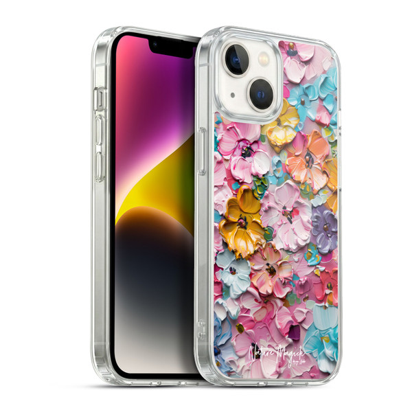 Nature Magick Paint Blobs Pretty Soft Gel Case for Apple iPhone 14