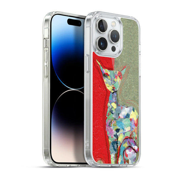 Wyanne Cat Three Cent Attitude Soft Gel Case for Apple iPhone 13 Pro Max & MagSafe